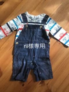 ロンパース 70 オーバーオール風 beams ビーミングのサムネイル
