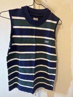 Lee ノースリーブ ボーダー カットソー Mのサムネイル