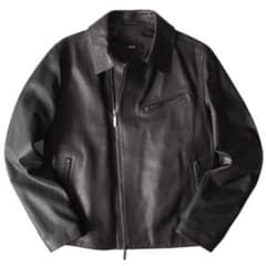 □ 新品 □ HUGO BOSS 中綿入 レザー ジャケット 17万7千円 □ - メルカリ