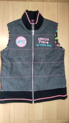 MEZZO PIANO リバーシブル　ベスト　希少　美品のサムネイル