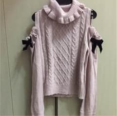 ankrouge 肩あきニットのサムネイル