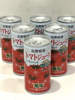 長野県産 完熟トマトジュース 無塩6缶(ショップチャンネル) - メルカリ