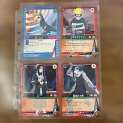 NARUTOカードゲーム 4枚セット ①のサムネイル