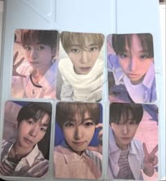 NCT WISH お渡し会 トレカ 6枚セットのサムネイル