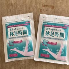 休足時間 足すっきりシート　6枚✖️2セットのサムネイル