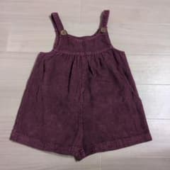 ZARA ベビー コーデュロイ サロペット ワインレッド 98cmのサムネイル
