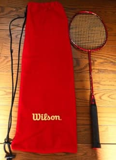バドミントンラケット 600モデル 赤 極美品 Wilson バドミントンラケットEXCALIBUR XP-7 レッド - メルカリ