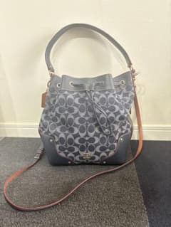 COACH コーチ ミッキー シグネチャー デニム 2WAYバッグ F37224のサムネイル