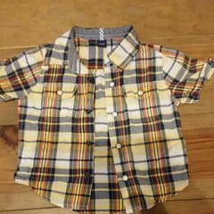 チェックシャツ babyGap90のサムネイル