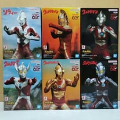 ウルトラマンシリーズ 英雄勇像 6兄弟 フィギュア 6種コンプリートセット