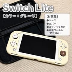 Nintendo Switch Lite 本体 ケース付き - メルカリ