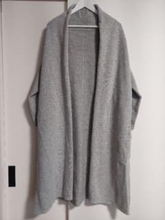 【美品】23区 ロングニットコートのサムネイル