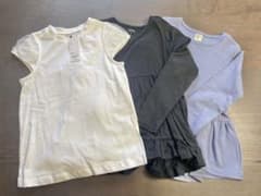 140cmガールズチュニック×2・Tシャツのサムネイル