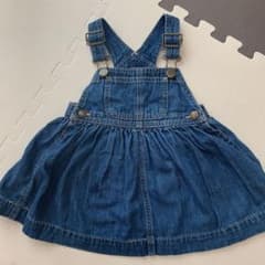 【ai0301様専用】デニム ジャンパースカート 90 ベビーギャップのサムネイル