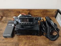 KENWOOD TM-732 無線機 電話型ハンドセットマイク 外部アンテナ付き KENWOOD TM-732 無線機 電話型ハンドセットマイク 外部アンテナ付き