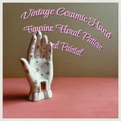 Vintage Ceramic Hand ハンドモチーフ　小物入れ Vintage Ceramic Hand ハンドモチーフ 小物入れ - メルカリ