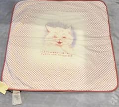 未使用 GUCCI グッチ 猫 ブランケット ベビーブランケット おくるみ