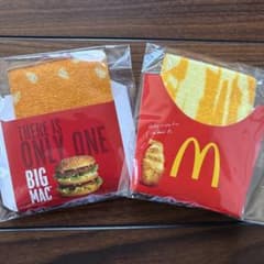 さ*ち様 ビッグマック・フライドポテト タオルハンカチのサムネイル