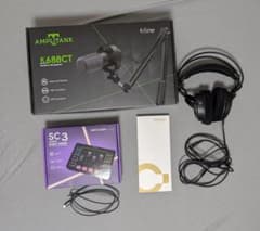fifine K688CT SC3 オーテク ヘッドホン まとめ売り おまけ付き fifine K688CT SC3 オーテク ヘッドホン まとめ売り おまけ付き - メルカリ