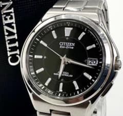 稼働/付属品完備】CITIZEN アテッサ H110-T011331 デイト - メルカリ