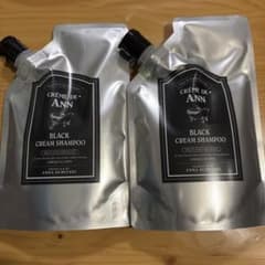 CREME DE ANN ブラッククリームシャンプー 300g 2個セット - メルカリ