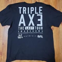 TRIPLE AXE THE LAST TOUR XL バンドTシャツ - メルカリ