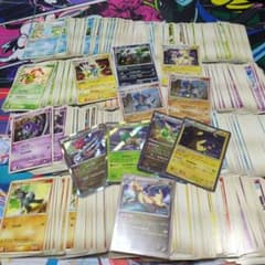 最安値ポケカまとめ売り【約1070枚/大量】 エネ数枚のみ引退品