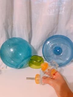 滑車、餌入れ、水入れのサムネイル