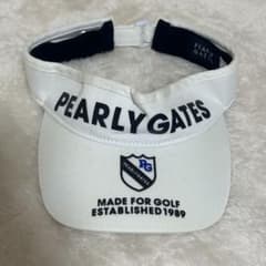 PEARLY GATES ゴルフ バイザー ホワイトのサムネイル