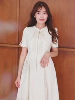 値下中　【off white】Nora Front Zip Dress Mサイズのサムネイル