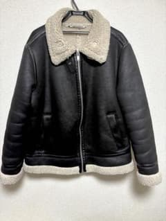 【極美品・訳あり特価】ZARA ムートンボアジャケット /B-3のサムネイル
