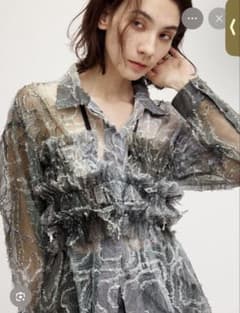 AMERI RIPPLE SHAGGY ART SHIRT&BUSTIER - メルカリ