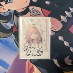 ホロライブ 鷹嶺ルイ 活動2周年記念 直筆サイン入りチェキ風ブロマイド
