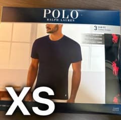 Polo スリムフィット Tシャツ XSサイズ 1枚 黒 【即日発送】のサムネイル