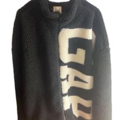 GAP ボア フリース ジャケット ブラック XLのサムネイル