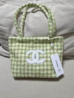 CHANEL BEAUTE ノベルティ トートバッグ グリーン - メルカリ