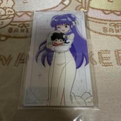 란마 1/2 봉제 장난감과 함께 아크릴 카드 샴푸