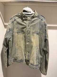 デニムジャケット　破損ありのサムネイル