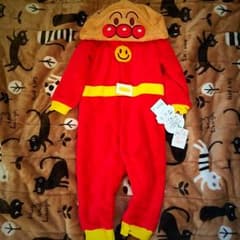 新品タグ付き！80アンパンマンロンパースのサムネイル