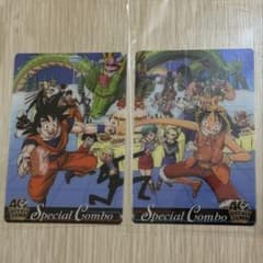 美品 ジャンプ40周年ドラゴンボール×ワンピース 悟空&ルフィ - メルカリ