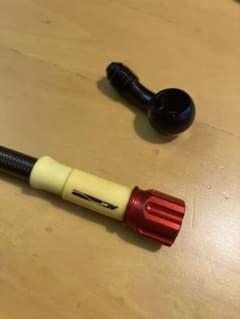 ACTIVE ブレーキホース 335mmレッドおまけジョイント30°ブラックのサムネイル
