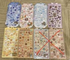 正規品　ボンボンドロップシール　オリジナル6枚セットのサムネイル