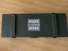 カラシニコフ ウォッカ 専用木箱付 KALASHNIKOV VODKA - メルカリ