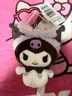 Sanrioサンリオ クロミ カラフルバスタイムヘアバンドマスコット ぬいぐるみ