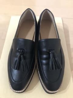 ローファー 黒　レプシィム　Mのサムネイル