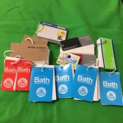 風呂で使える単語帳&まとめ売り！のサムネイル
