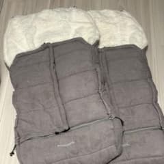 セット販売】AIRBUGGY トップライン フットマフ 2個セット（グレー 