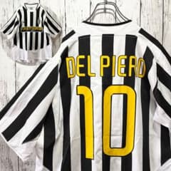 ユベントス　ナイキ　03/04 NO10 デルピエロ　ユニフォーム　半袖　XL ユベントス ナイキ 03/04 NO10 デルピエロ ユニフォーム 半袖 XL