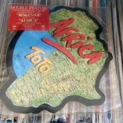 Toto - Africa / Rosanna 限定版形状レコード - メルカリ