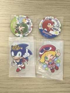 ソニック＆ぷよぷよ 35周年 アクリルスタンド 缶バッジ - メルカリ